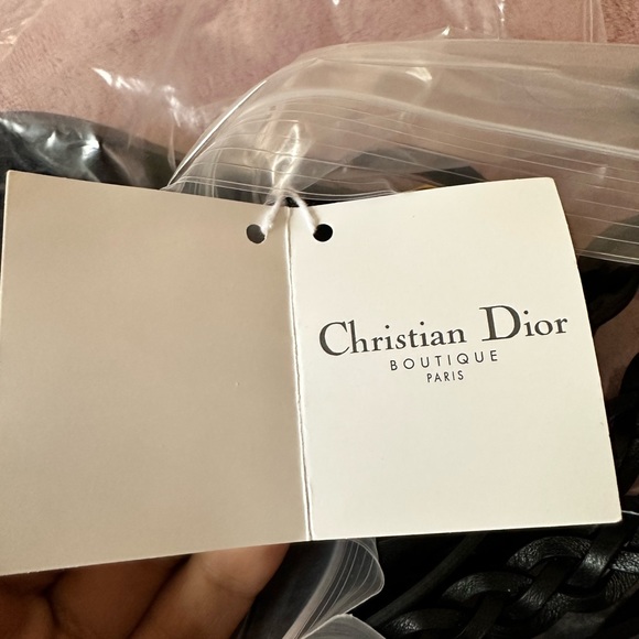 Christian Dior Double Calfskin Belt - NWT- Black Dior belt size 70 - Picture 9 of 14